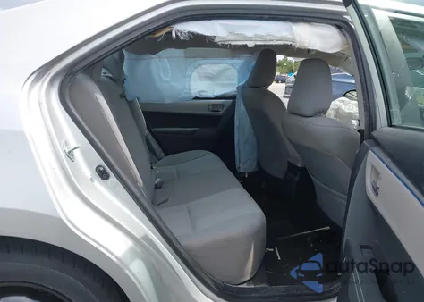 2016 Toyota Corolla Le z USA, uszkodzony, nr VIN 2T1BURHE4GC676260